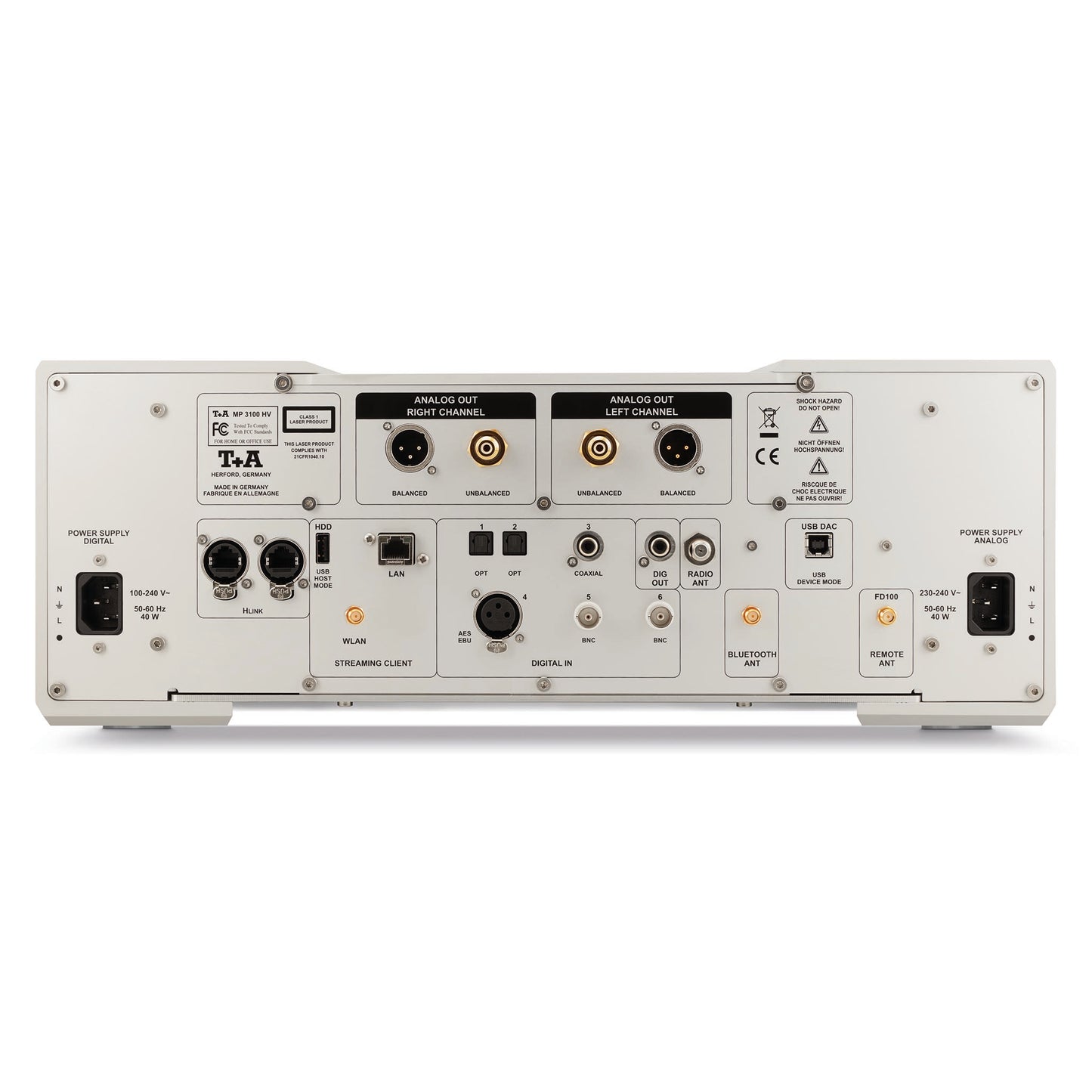 T+A Elektroakustik MP 3100 HV G3 Multi Source SACD Player / DAC