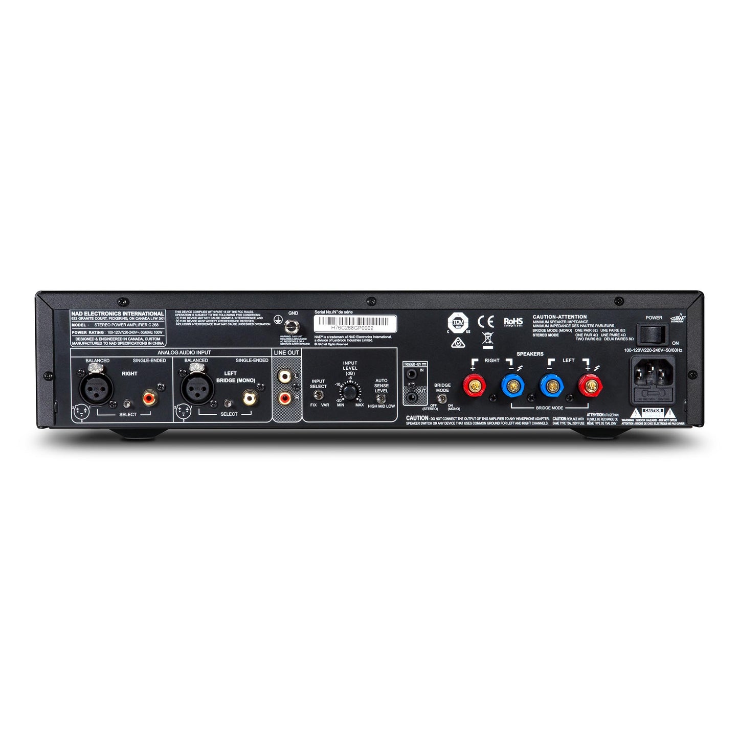 NAD C 268 Power Amplifier