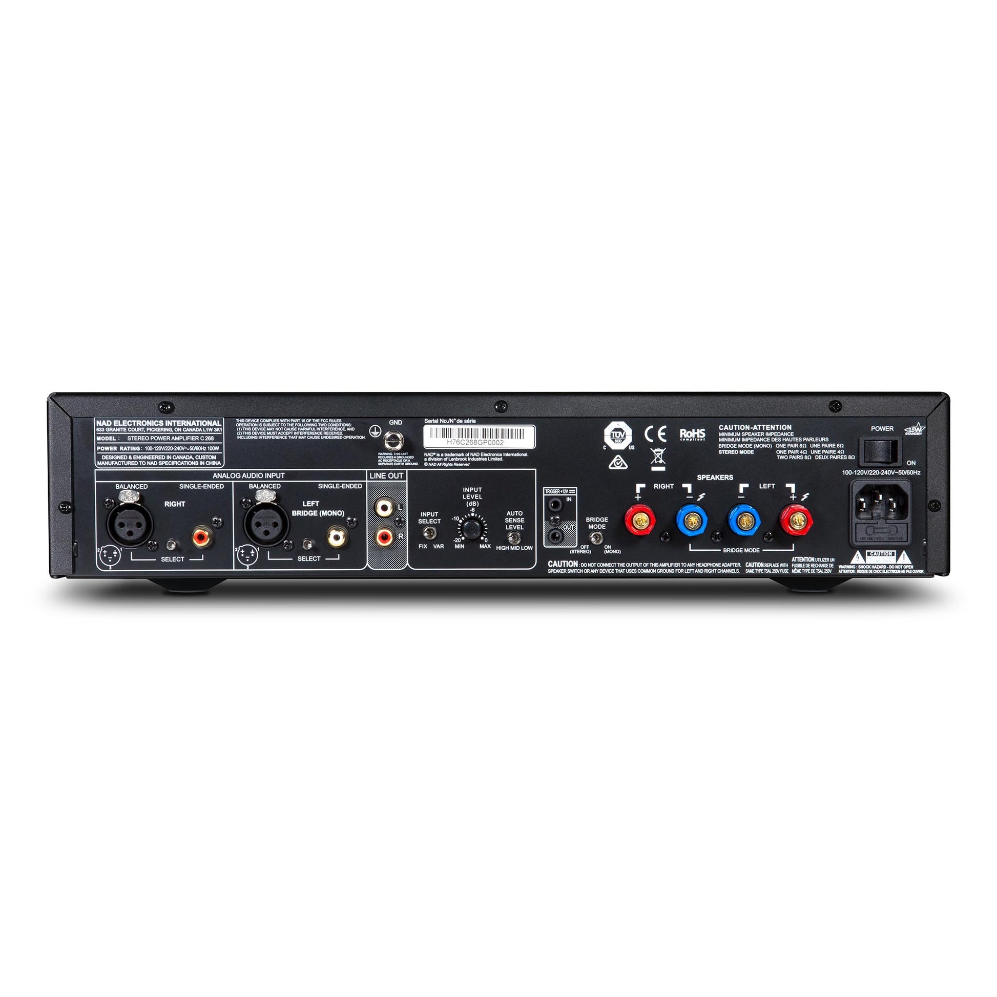 NAD C 268 Power Amplifier