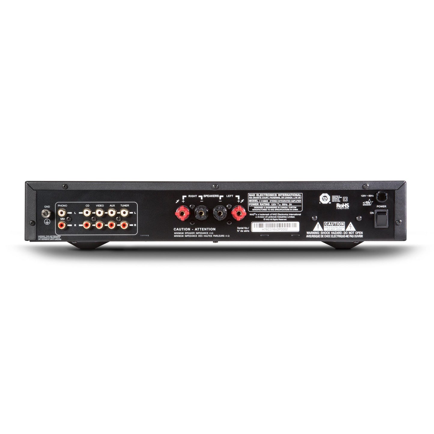 NAD C 316BEE  V2 Integrated Amplifier