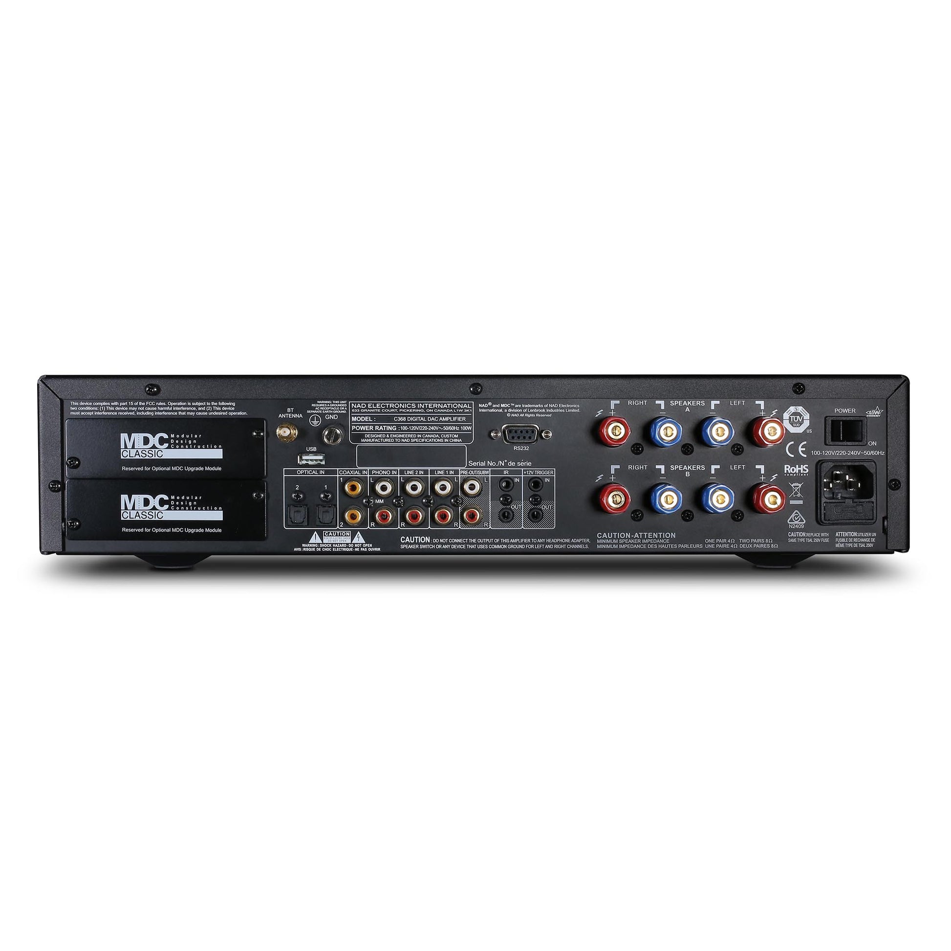 NAD C 368 Integrated Amplifier / DAC