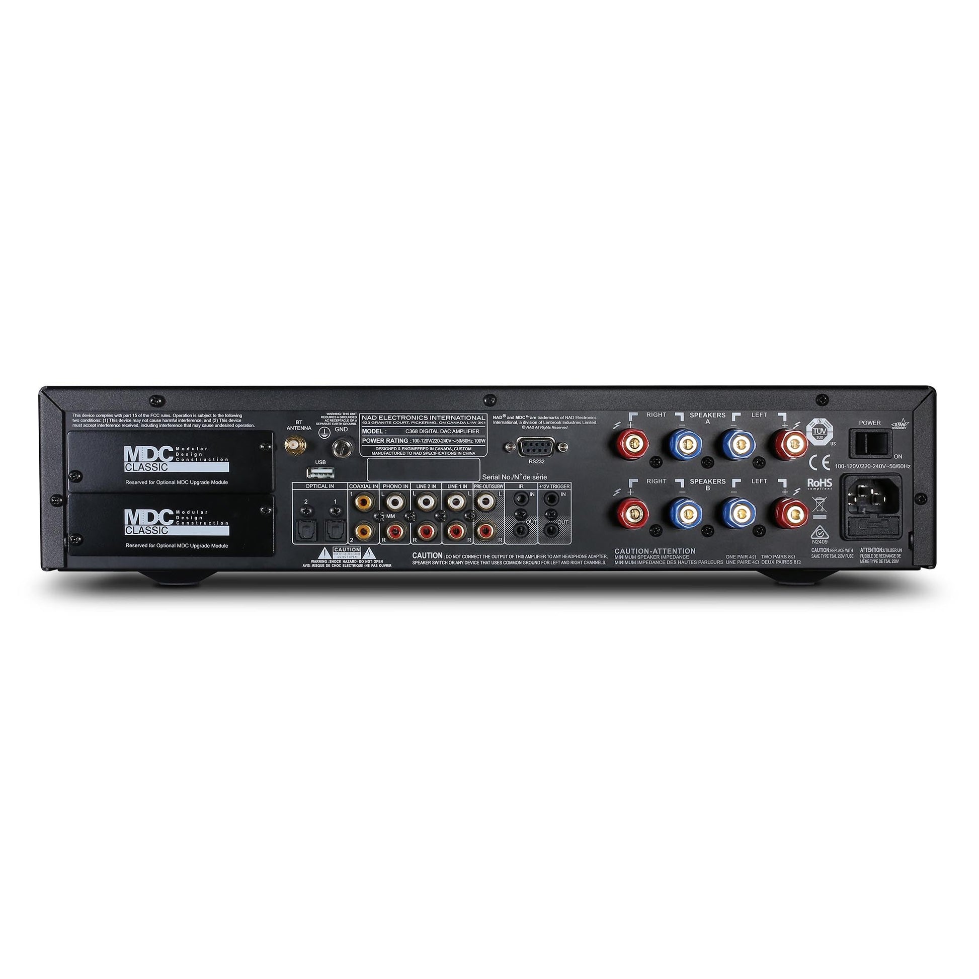 NAD C 368 Integrated Amplifier / DAC (OPEN)