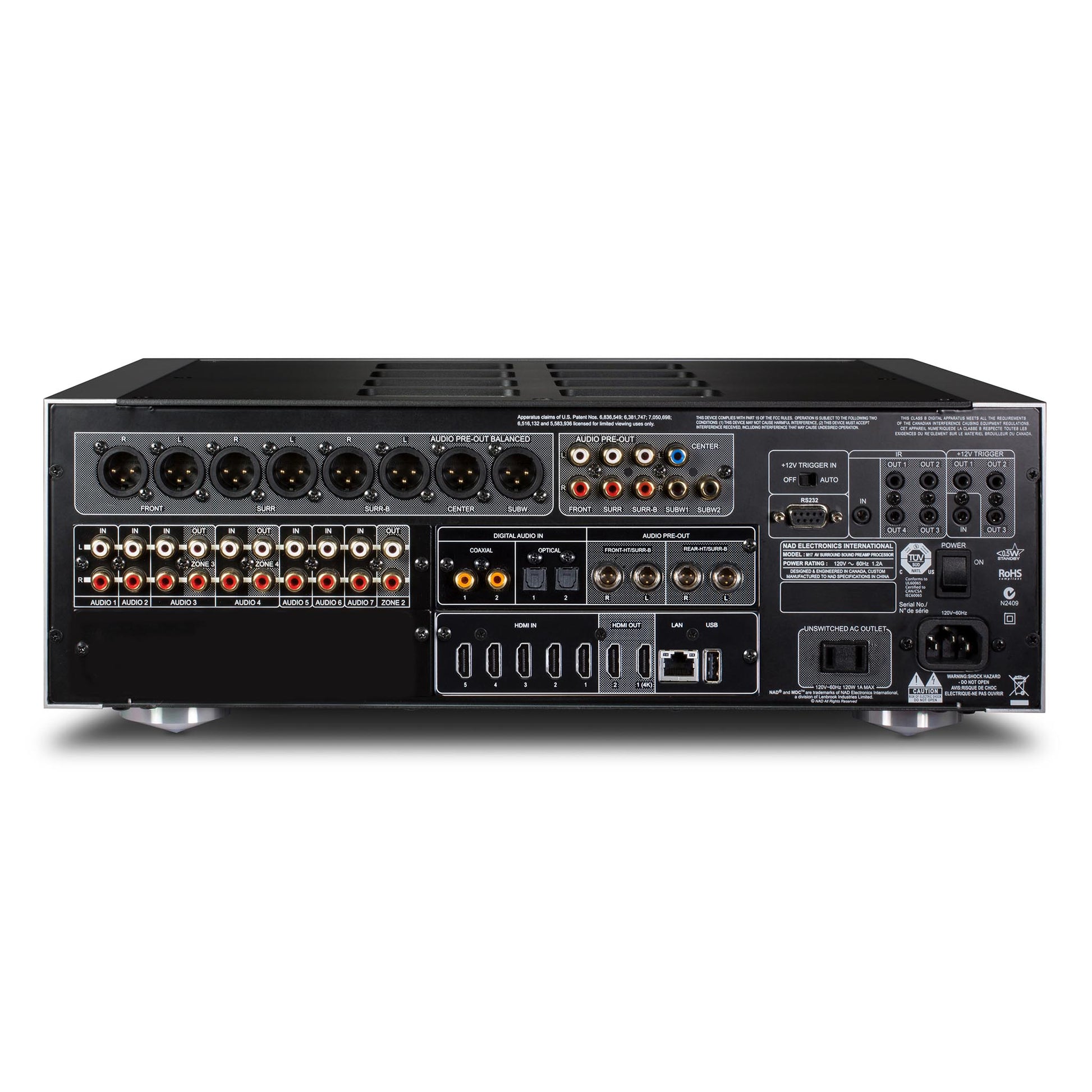 NAD M17 V2i AV Surround Sound Preamplifier