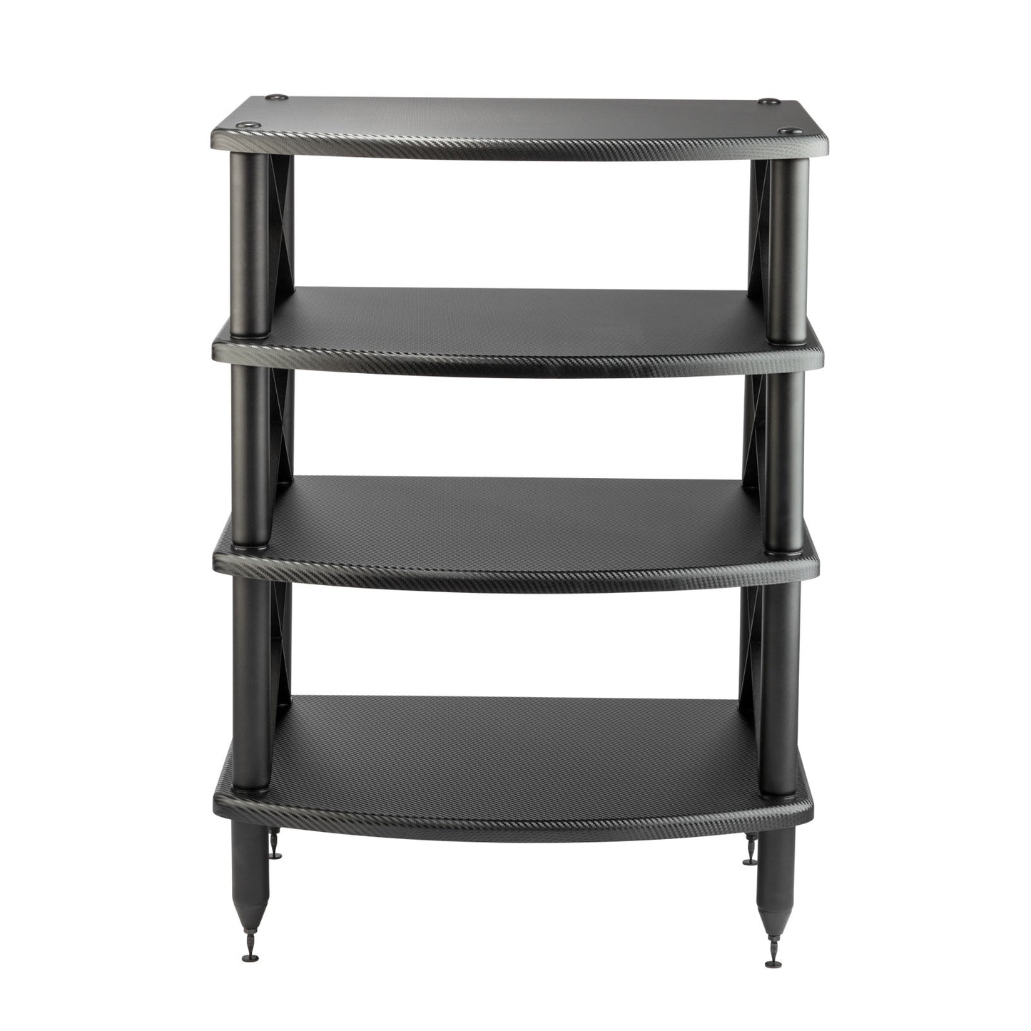 Pangea Audio Vulcan X Brace Four Shelf Audio Rack