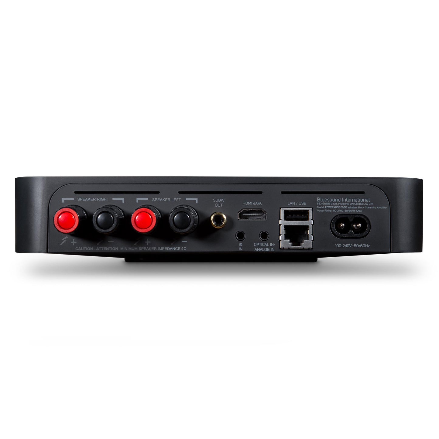 Bluesound POWERNODE Edge - Streamer / Music Server / DAC / Amplifier
