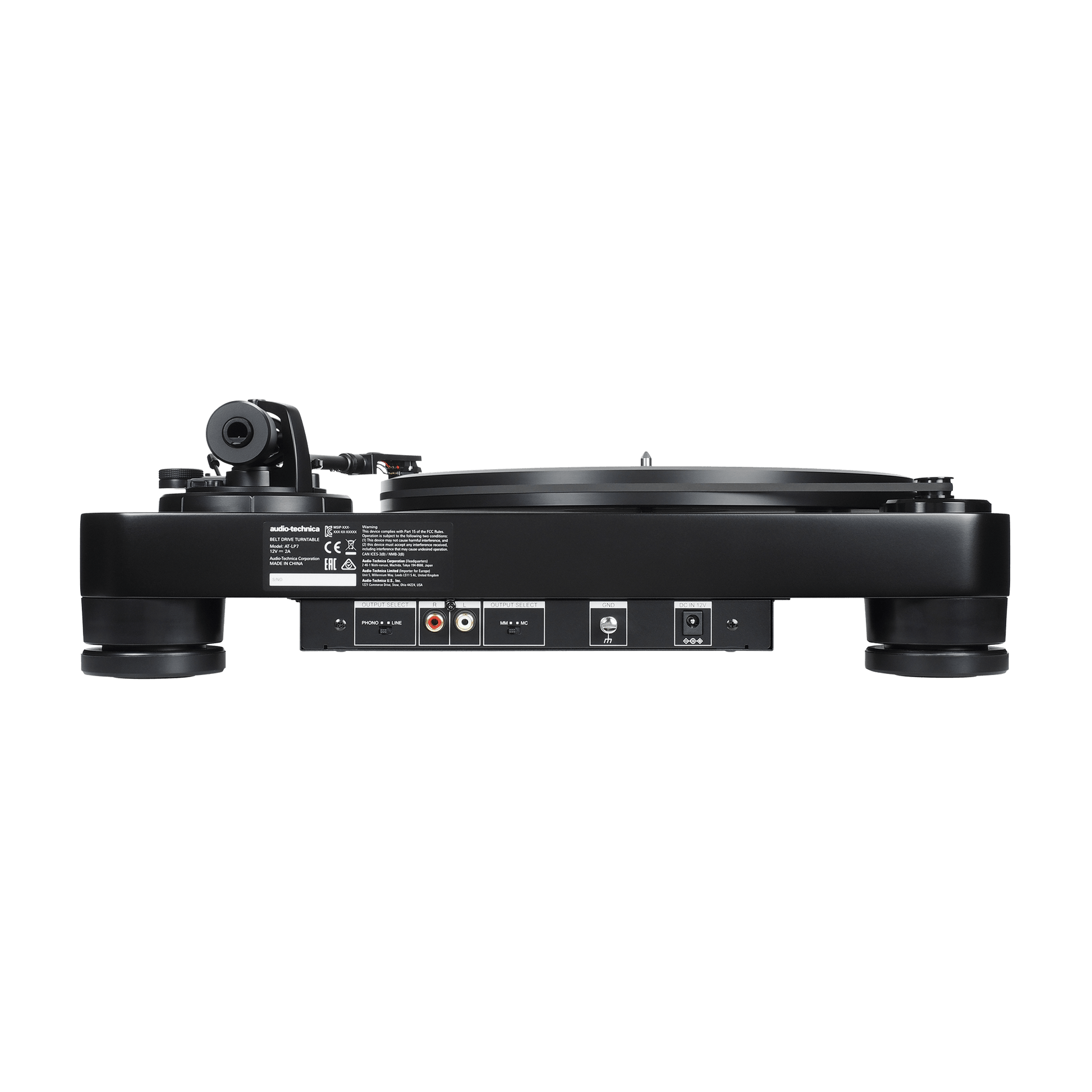 Audio-Technica AT-LP7 Turntable with built-in Phono