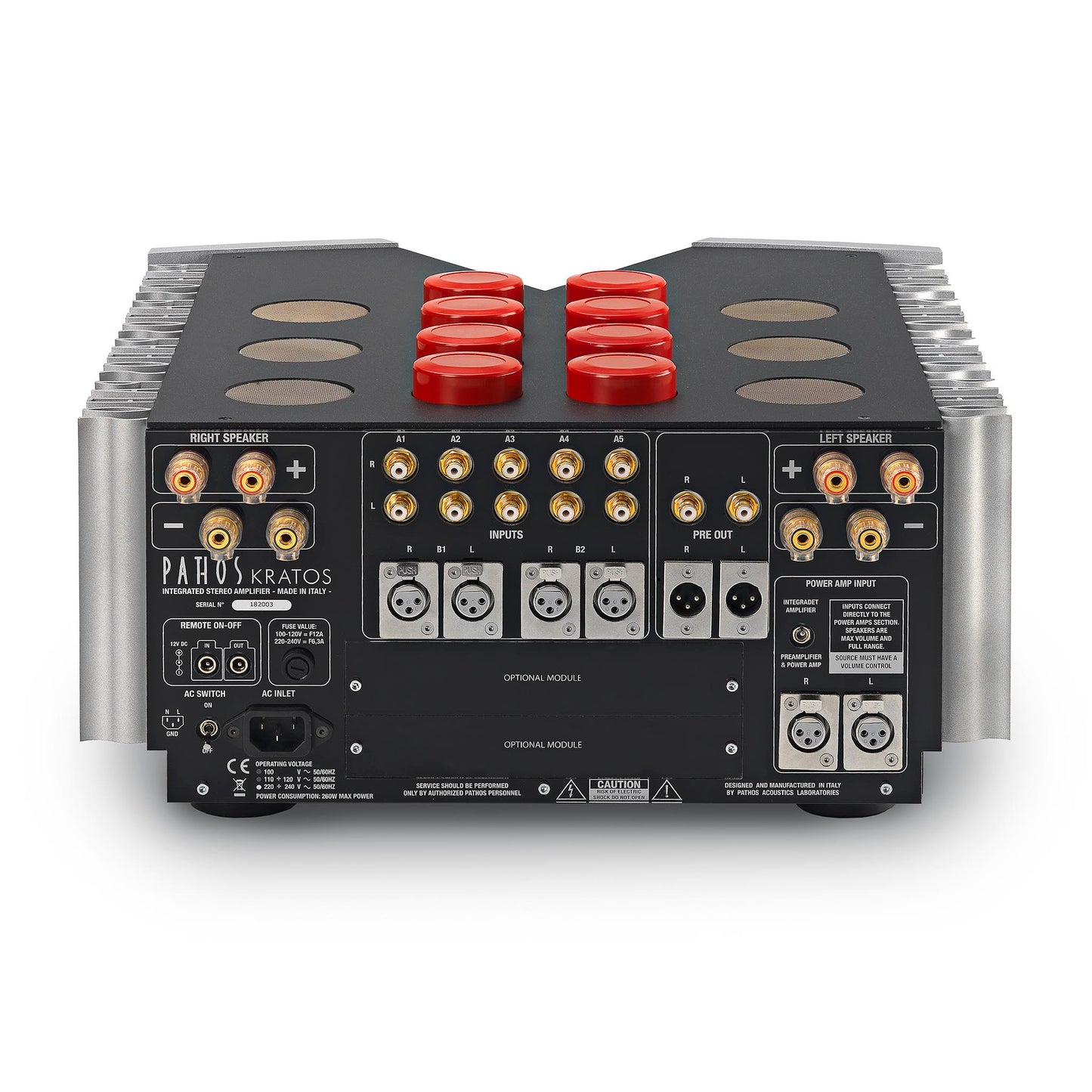 Pathos Kratos Tube Hybrid Integrated Amplifier