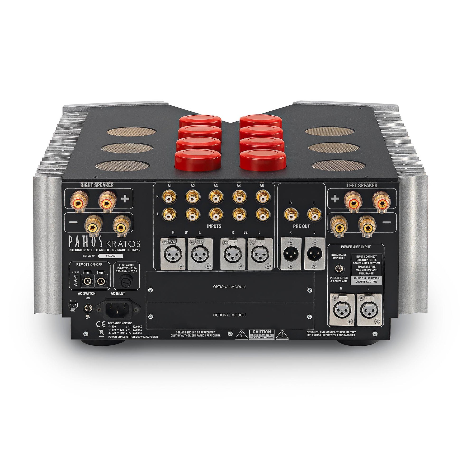 Pathos Kratos Tube Hybrid Integrated Amplifier